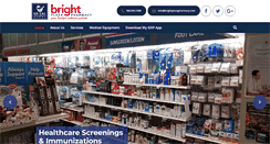 Desktop Screenshot of brightplazapharmacy.com